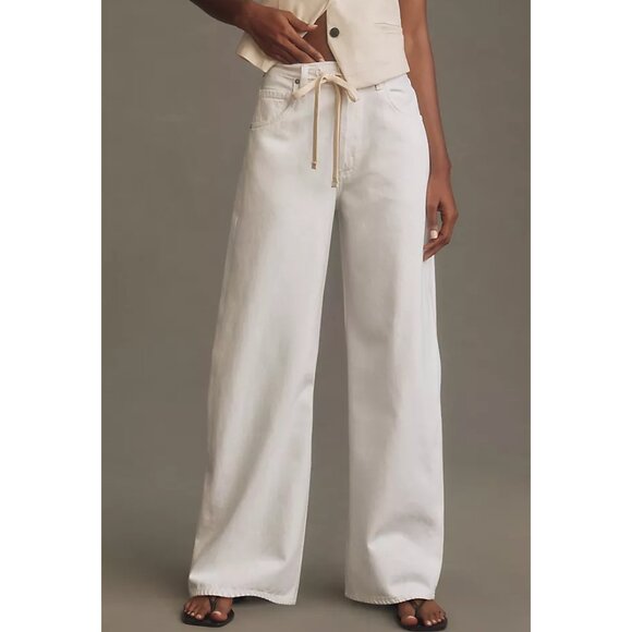 CITIZENS OF HUMANITY Brynn Wide Leg Organic Cotton Trouser Jeans in Tulip US 24 - Picture 2 of 16